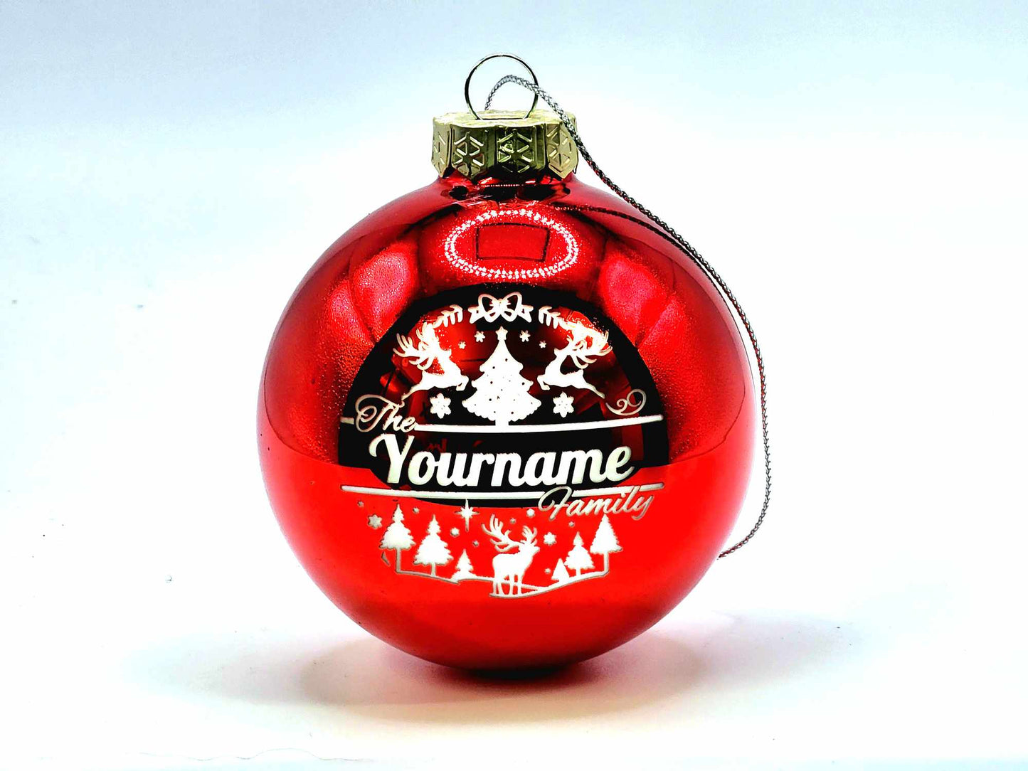 Personalized Glass Ornaments