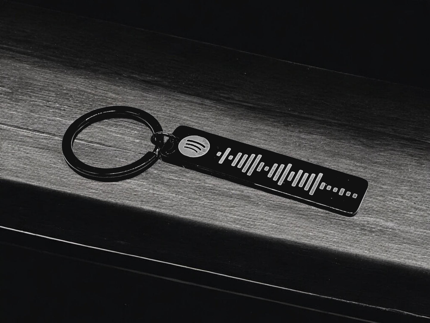 Spotify Keychain | Personalized Song Keychain, Custom Music Keychain, Song Keyring Gift, Stainless Steel Metal, Custom Engraved, 2 sided