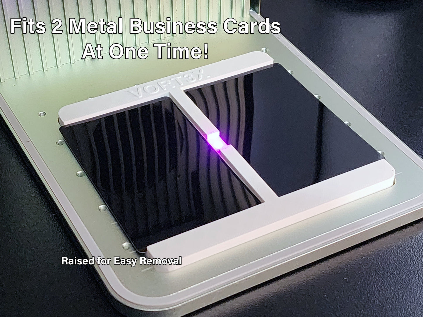 XTool F1 Double Business Card Jig & Creative Space Software Template for Xtool F1 Laser Engraver