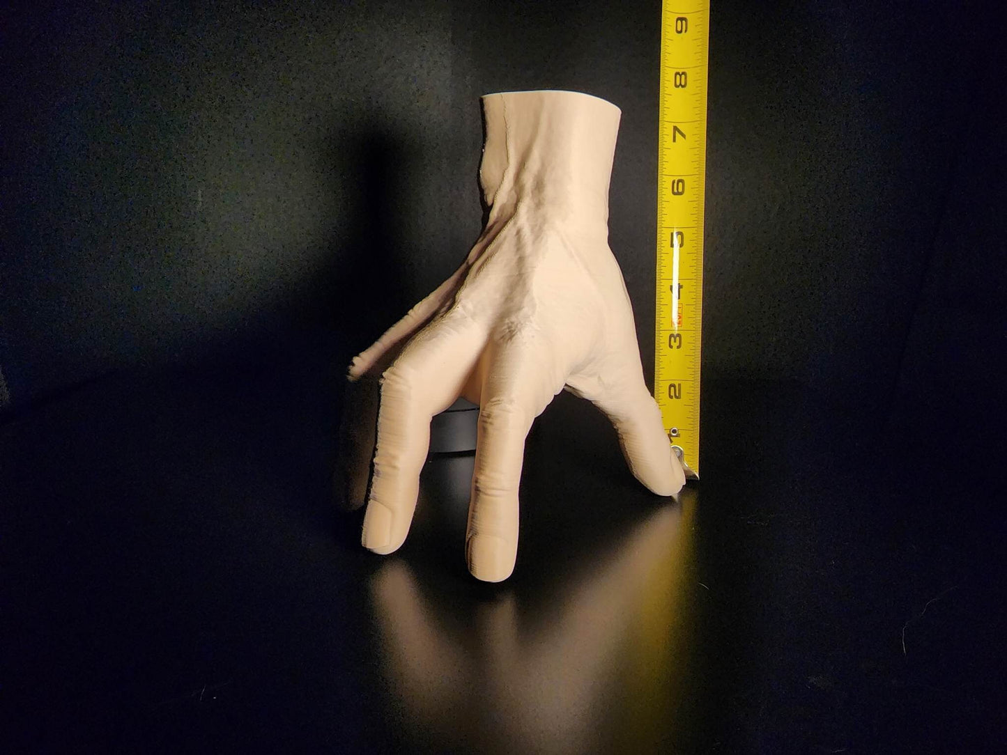 Life-size Thing from Addams Family with Removable Santa Hat - Christmas Santa Thing Hand - 3D Printed Prop