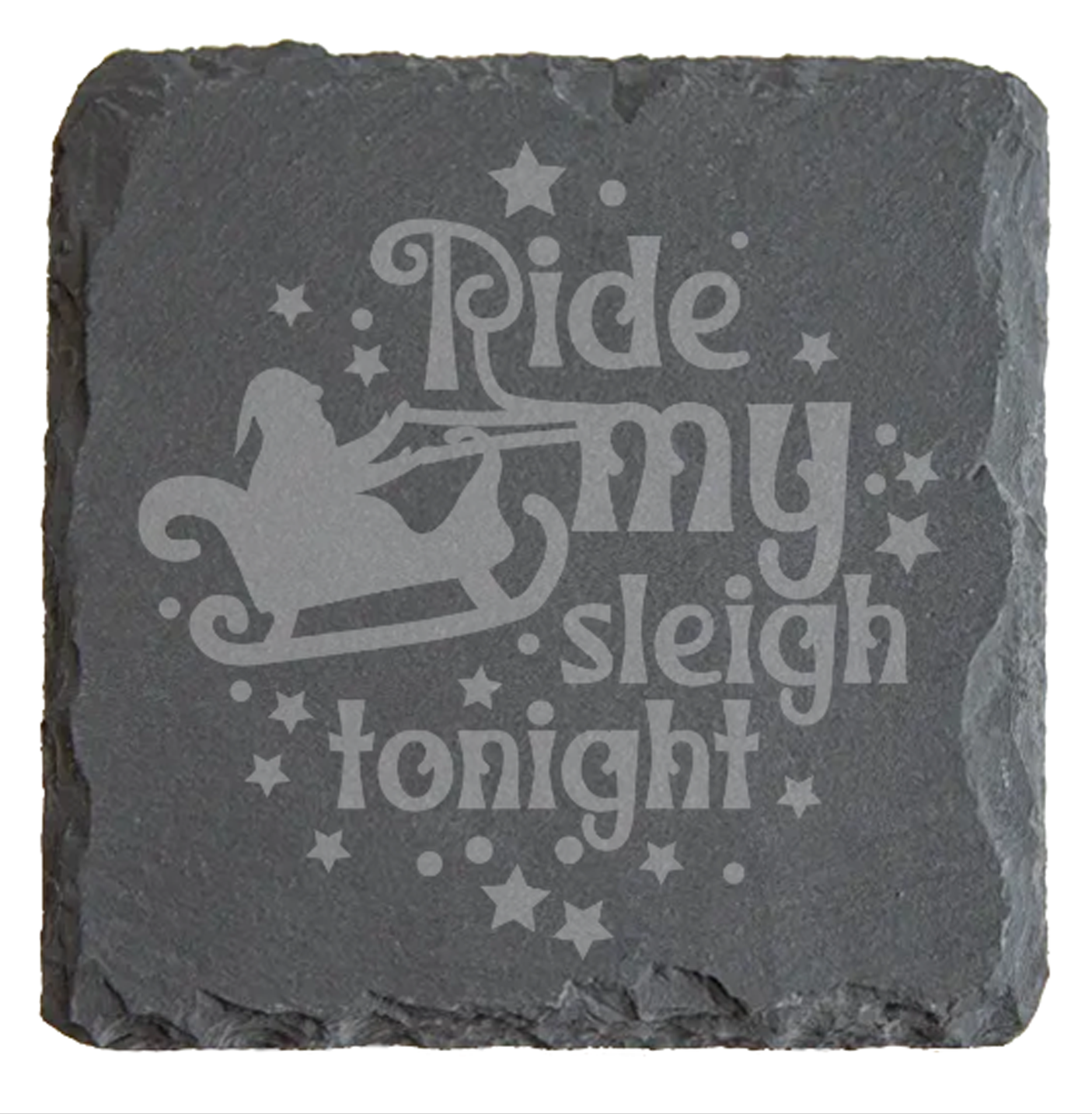 Naughty Christmas Sayings Coaster Collection