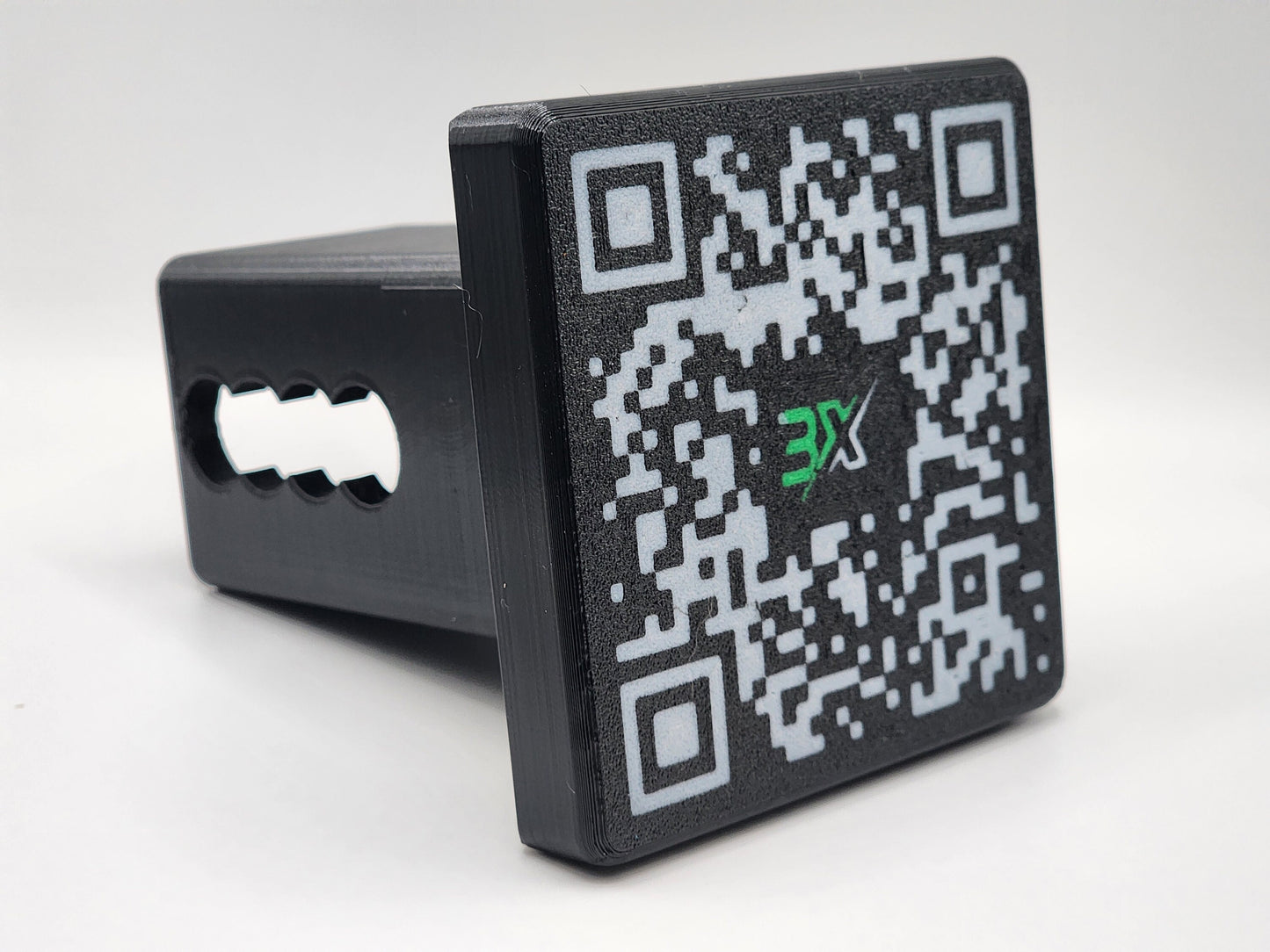 Custom QR Code Trailer Hitch Cover | Fits 2" Tow Hitch