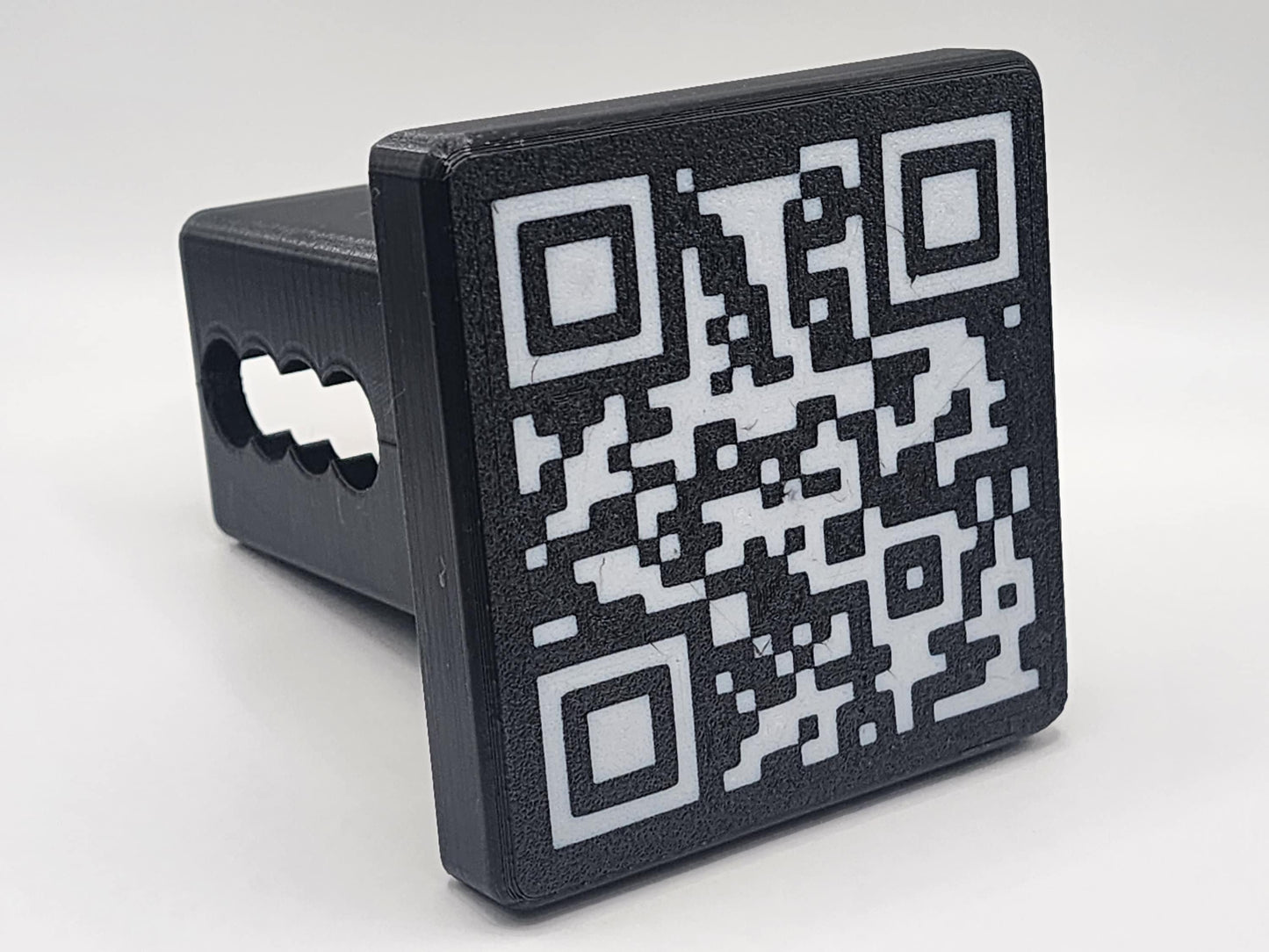 Custom QR Code Trailer Hitch Cover | Fits 2" Tow Hitch