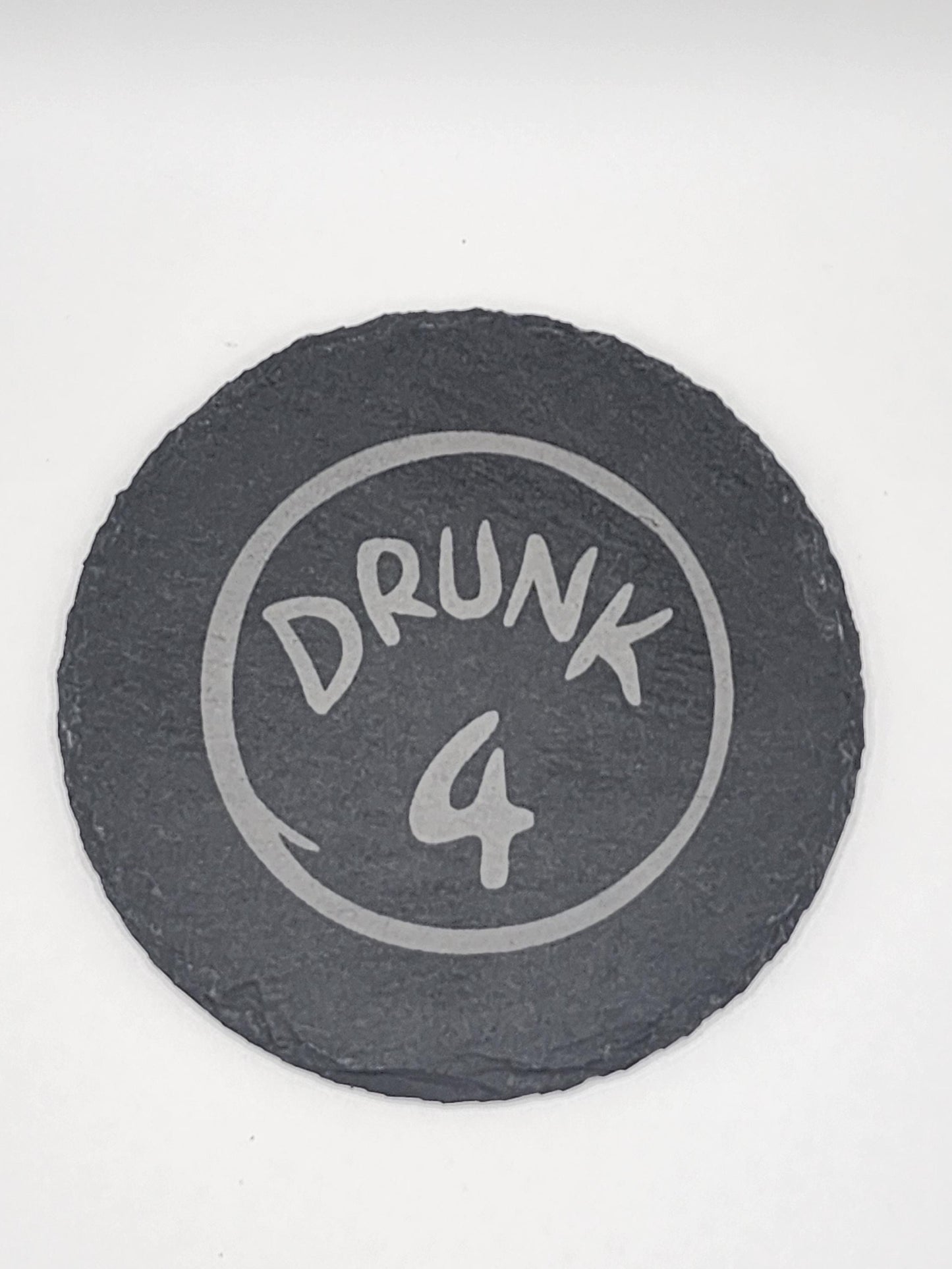 Drunk 1 Drunk 2 Slate Coasters, Natural Rock Unfinished, Home Decor, Drinkware, Housewarming Gift, Coffee Beer Bar Drink Coaster, Stone