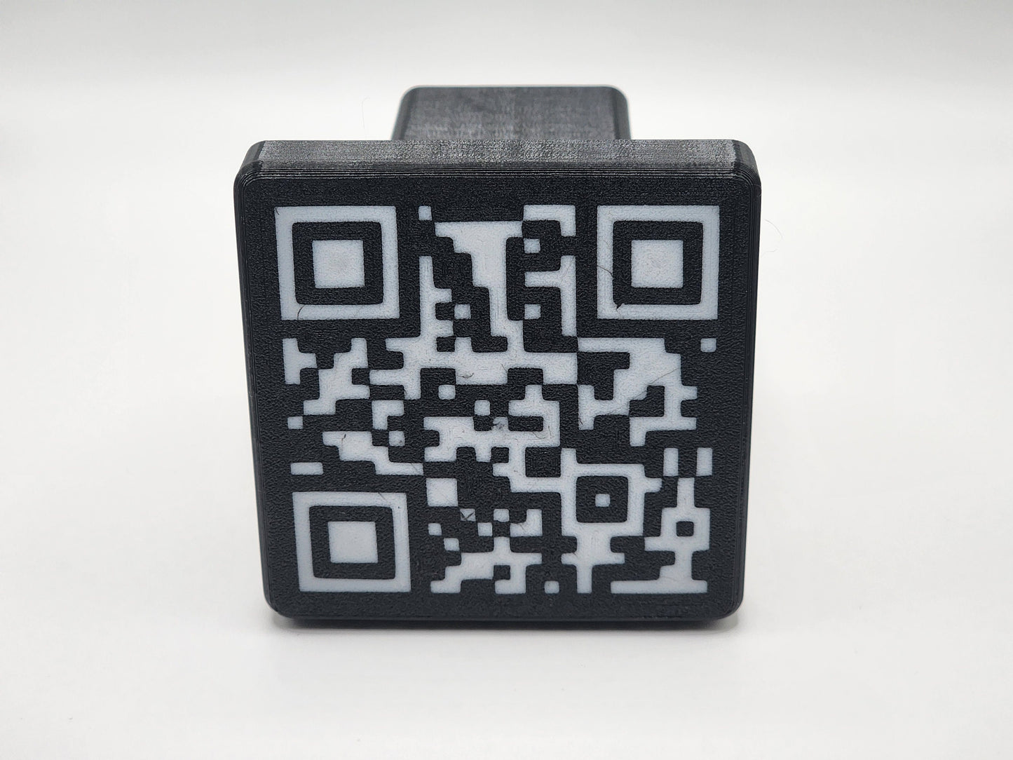 Custom QR Code Trailer Hitch Cover | Fits 2" Tow Hitch